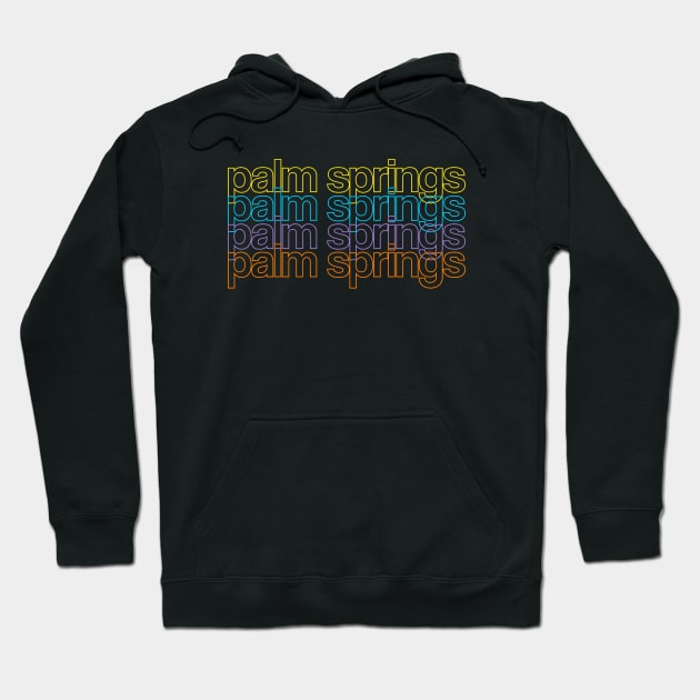 Palm Springs Hoodie by sunima